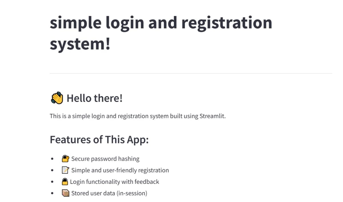 Simple Login & Registration System